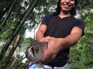 Fishing in Ecuador